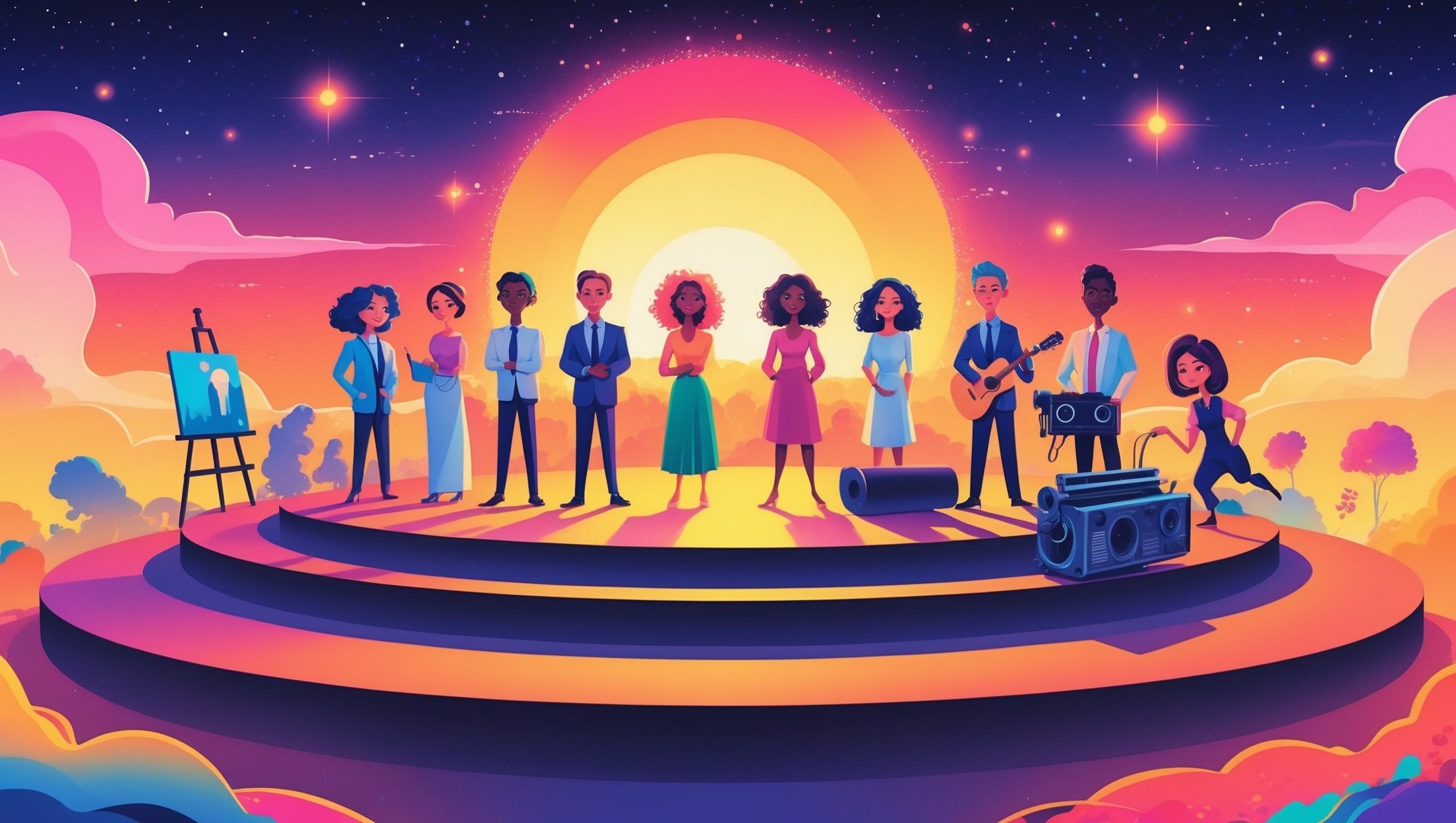 Закаты в искусстве, развлечениях и языке