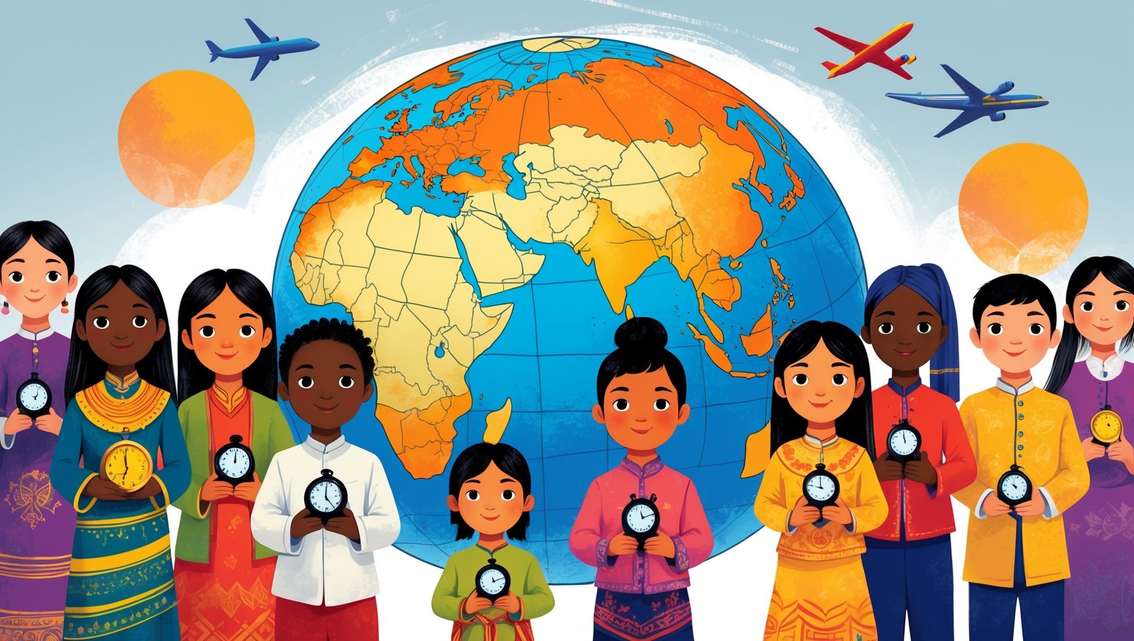 Что на самом деле означают часовые пояса для путешествий, детей и культуры