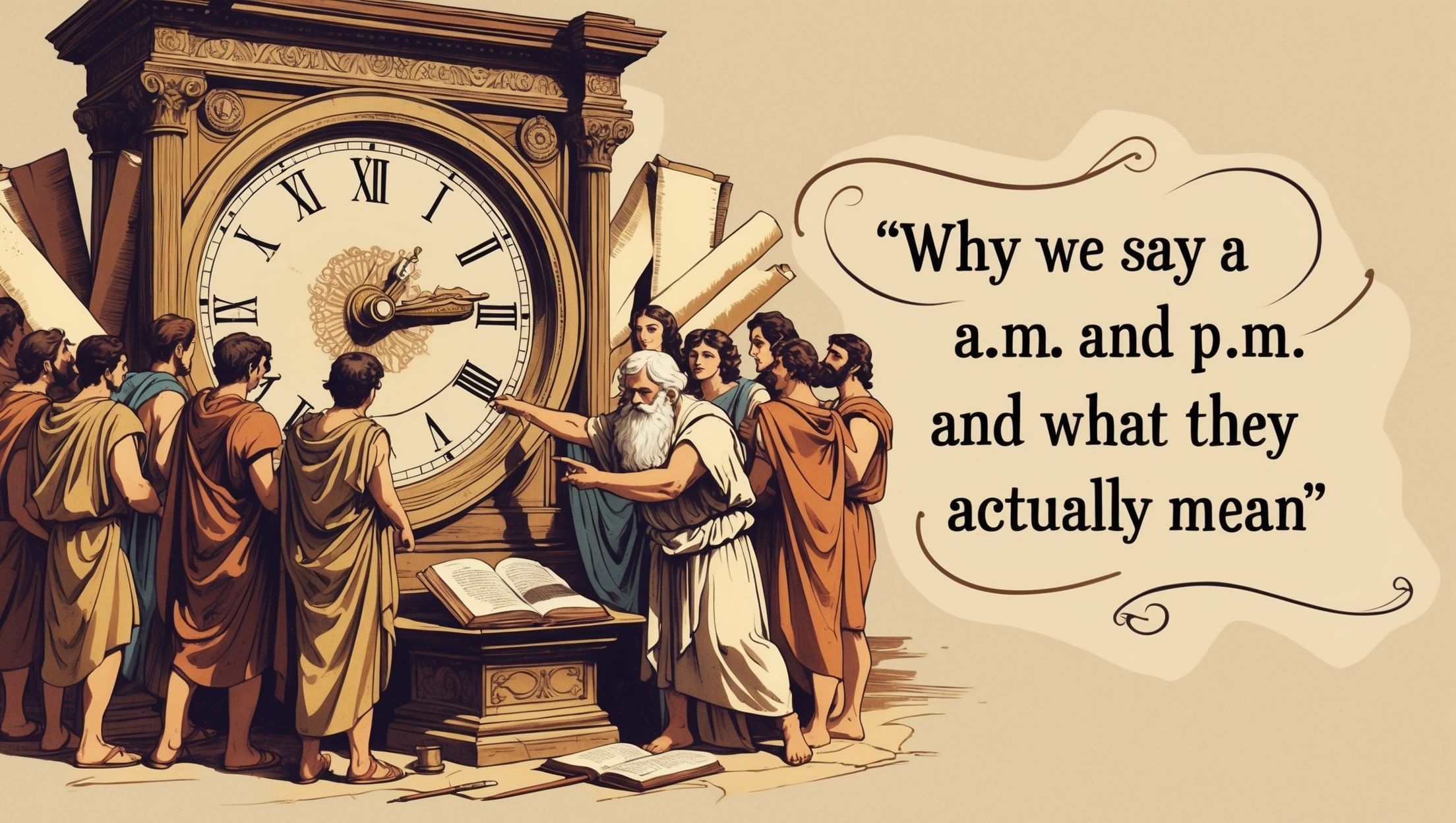 Почему мы говорим a.m. и p.m. и что они на самом деле означают