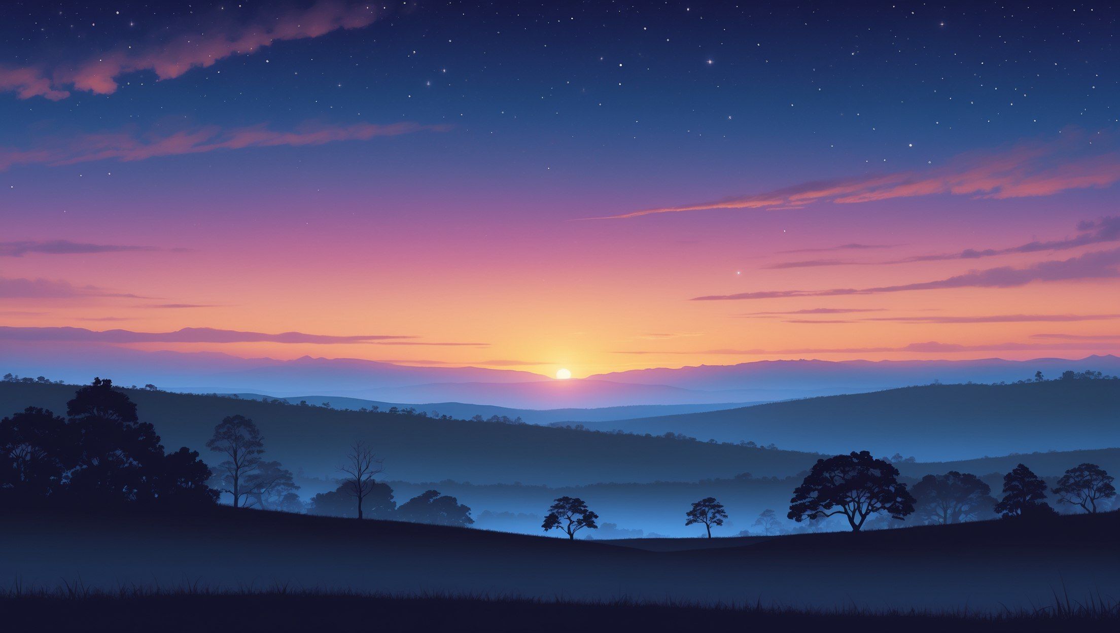 Через какое время после захода солнца становится темно?